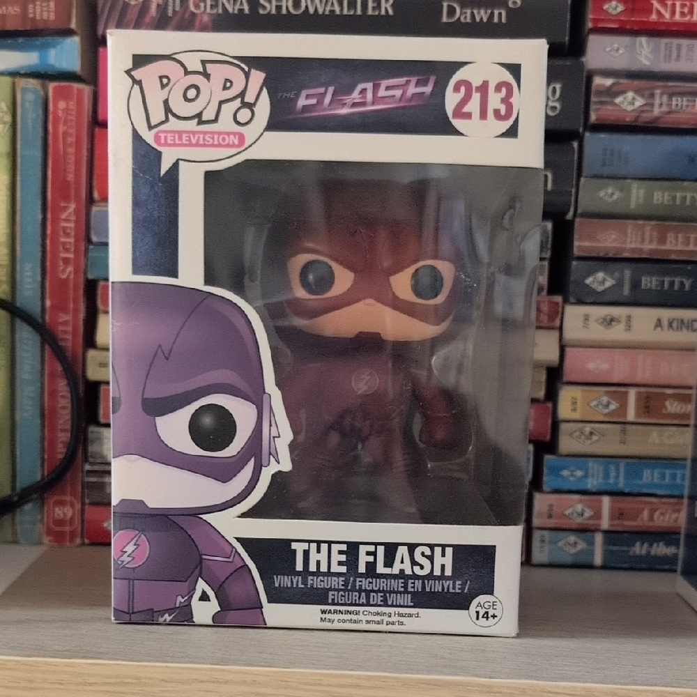Funko The Flash Vinyl Figure in Red and Black